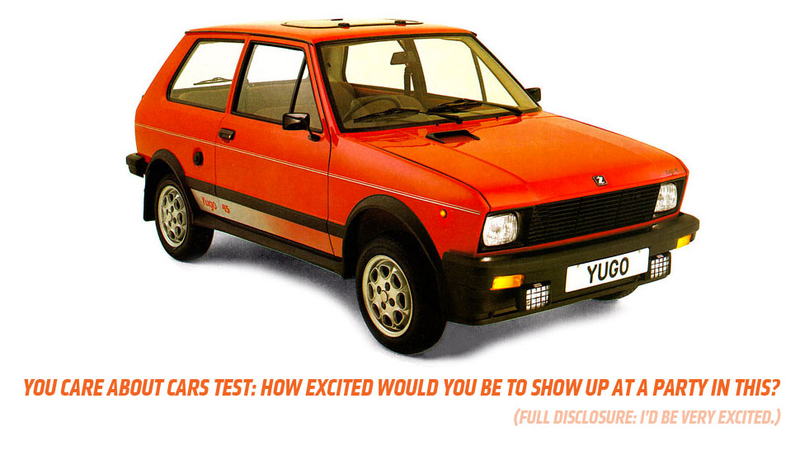 Illustration for article titled People Who Say They Don't Care At All About Cars Are Liars